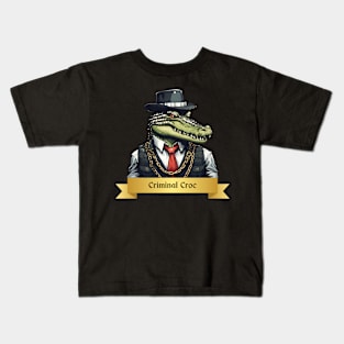 Criminal Croc Kids T-Shirt